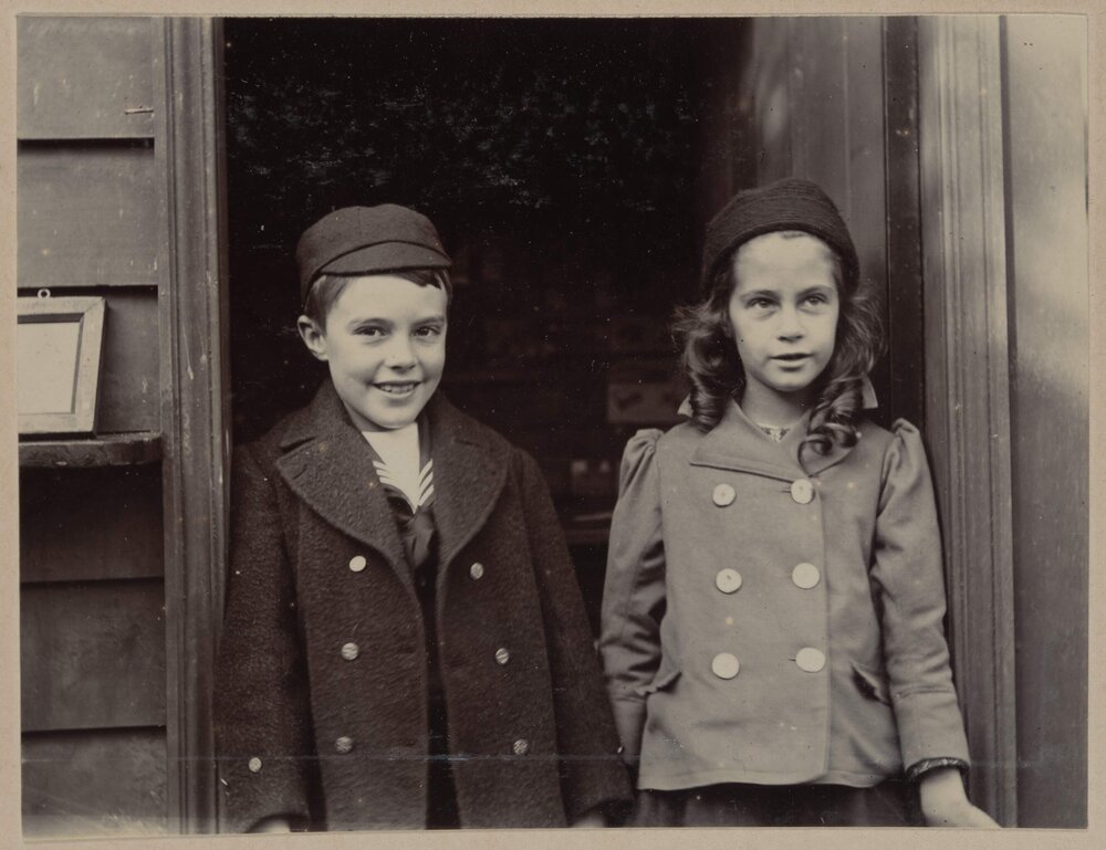 Harleston [young boy and young girl]
