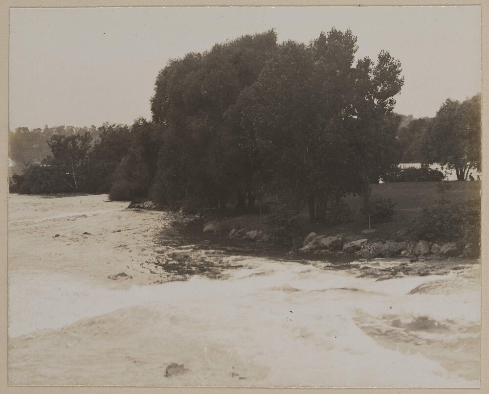 Above the falls [Horseshoe Falls]