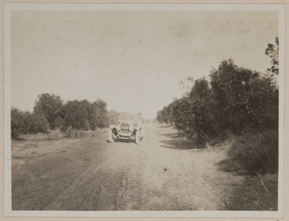 The road to Lake Bumbunga, South Australia