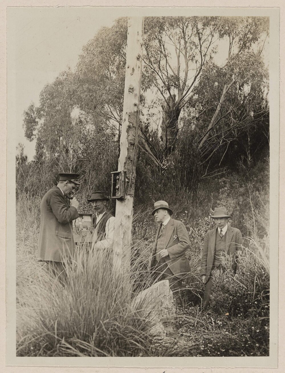 Using a portable telephone