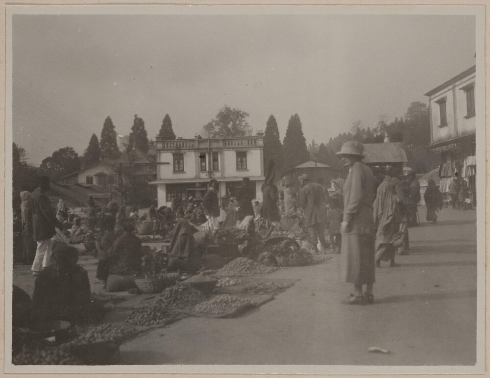 The bazaar at Darjeeling