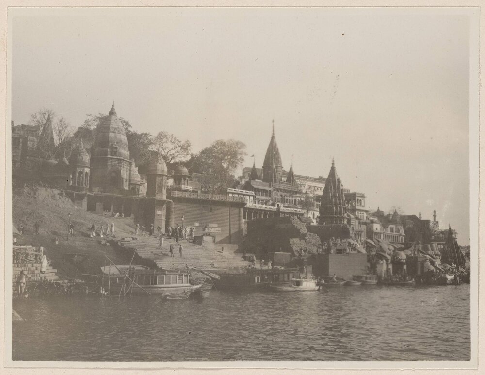 The Ghats on the Ganges at Benares