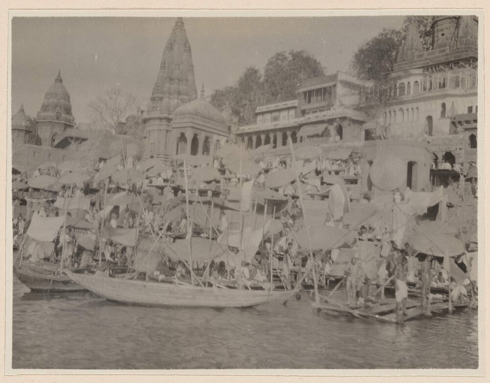 The ghats at Benares