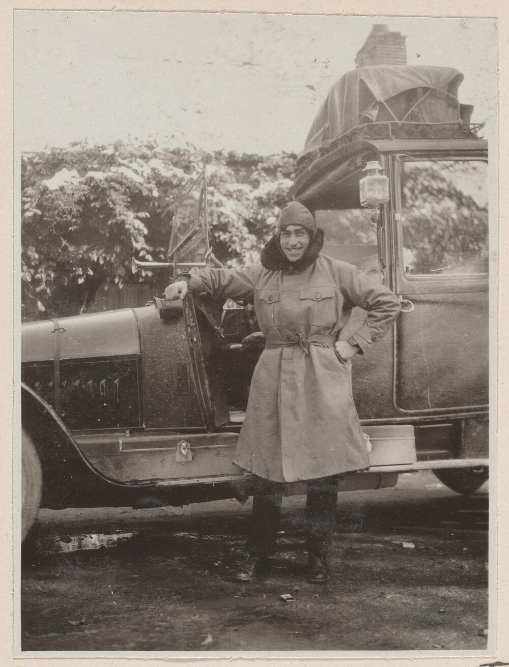 Rene and his Mercedes