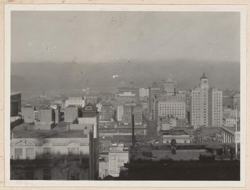 San Francisco from Fairmont Hotel
