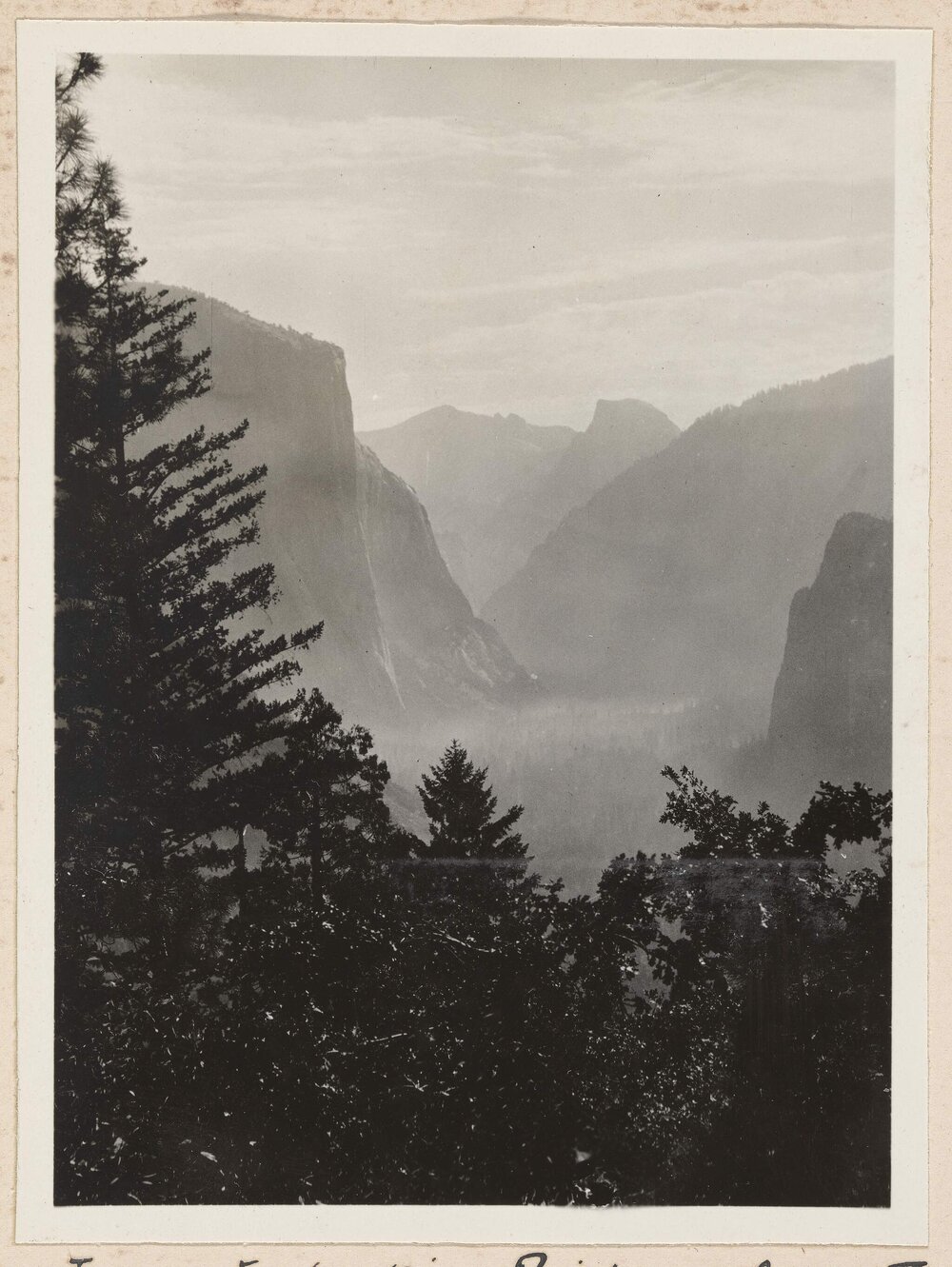 From Inspiration Point, Yosemite Valley