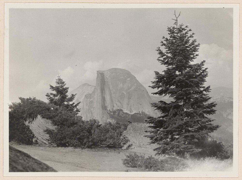 Half dome from Glacier point [Yosemite Valley]