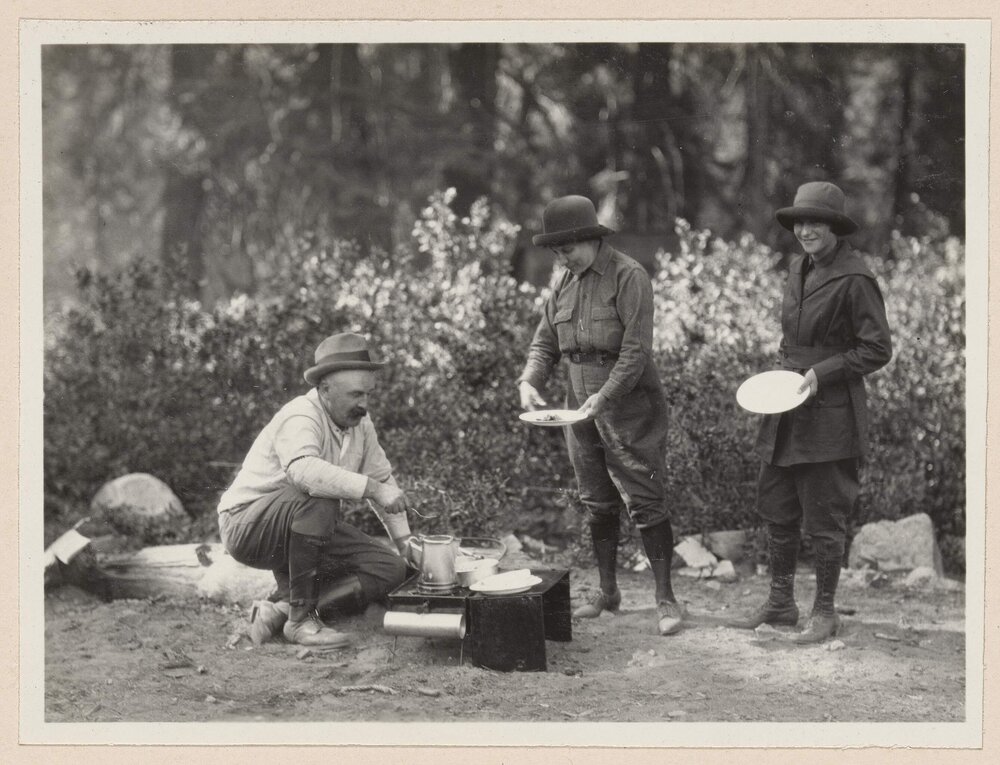 Hikers at Yosemite