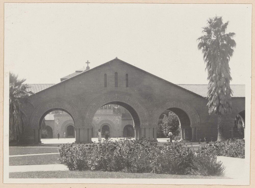 Entrance to Leland Stanford University