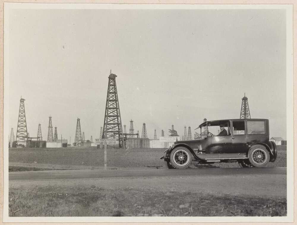 Oil Fields near Beverley Hills, Los Angeles