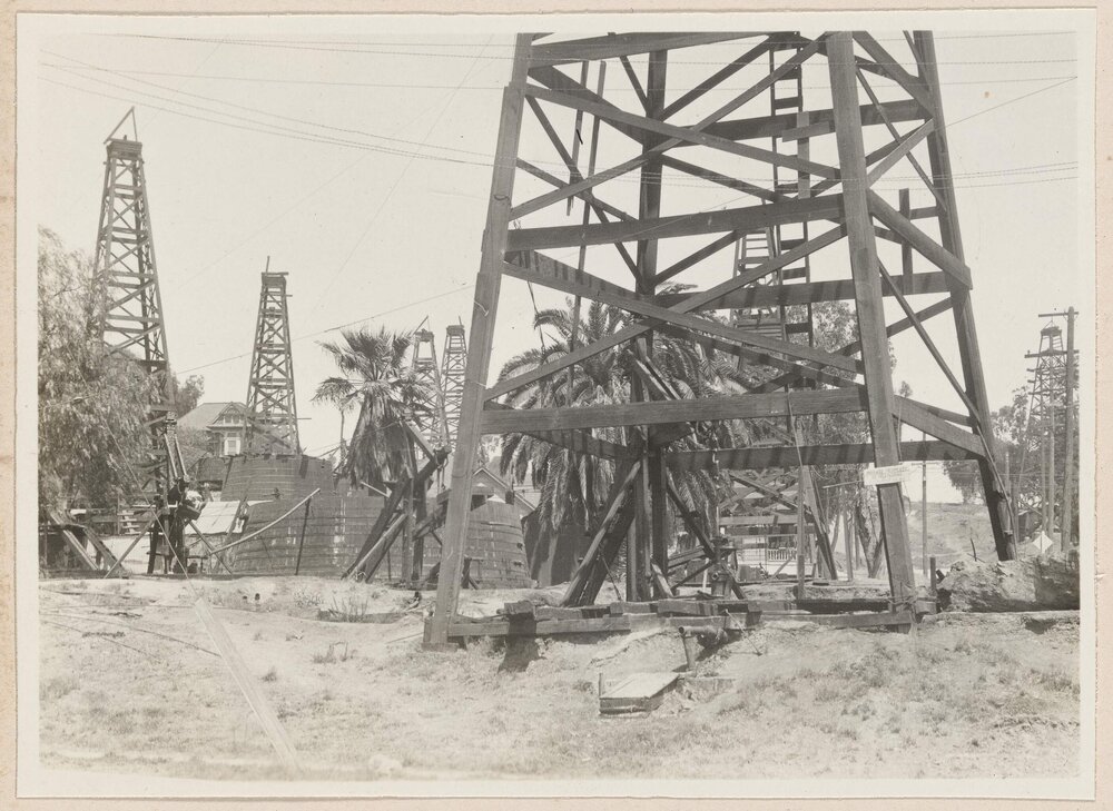Oil Fields near Beverley Hills, Los Angeles
