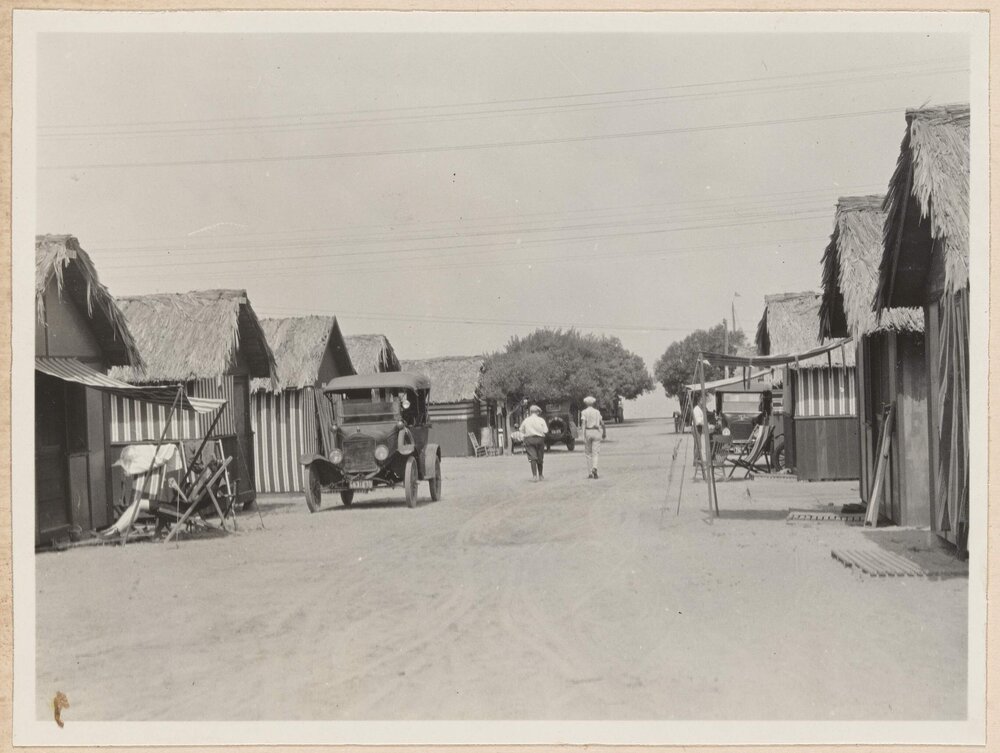 Tent city, Coronado Beach