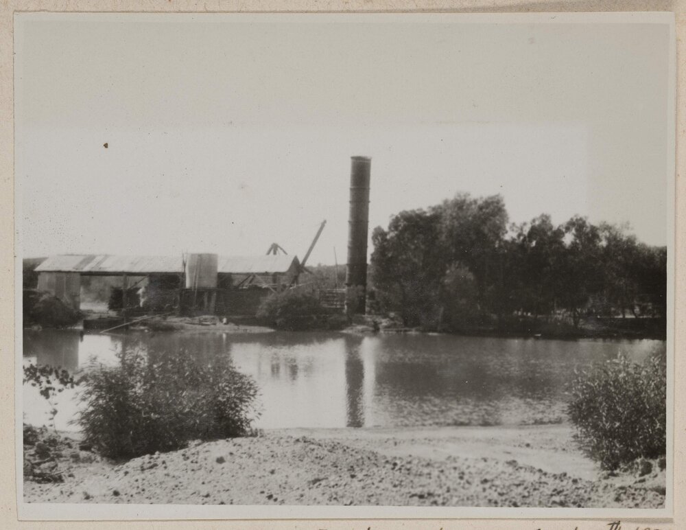 Inglewood [Eucalyptus oil distillantion plant and dam]
