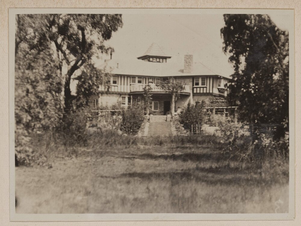 [View of main garden path leading to the back porch] Westerfield