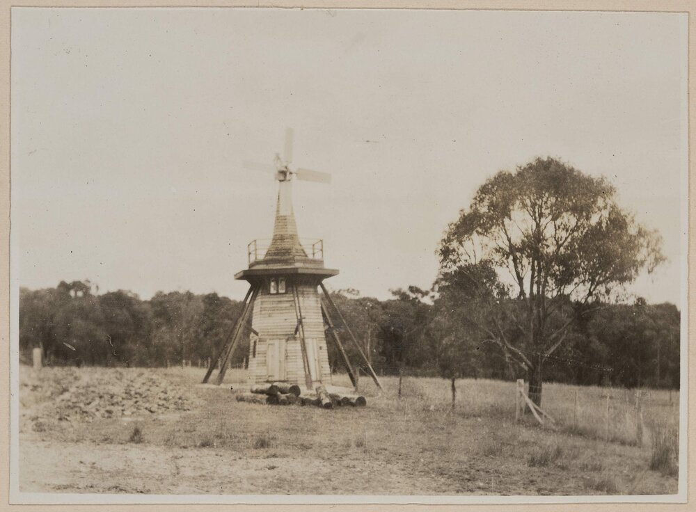 [Timber windmill, Westerfield]