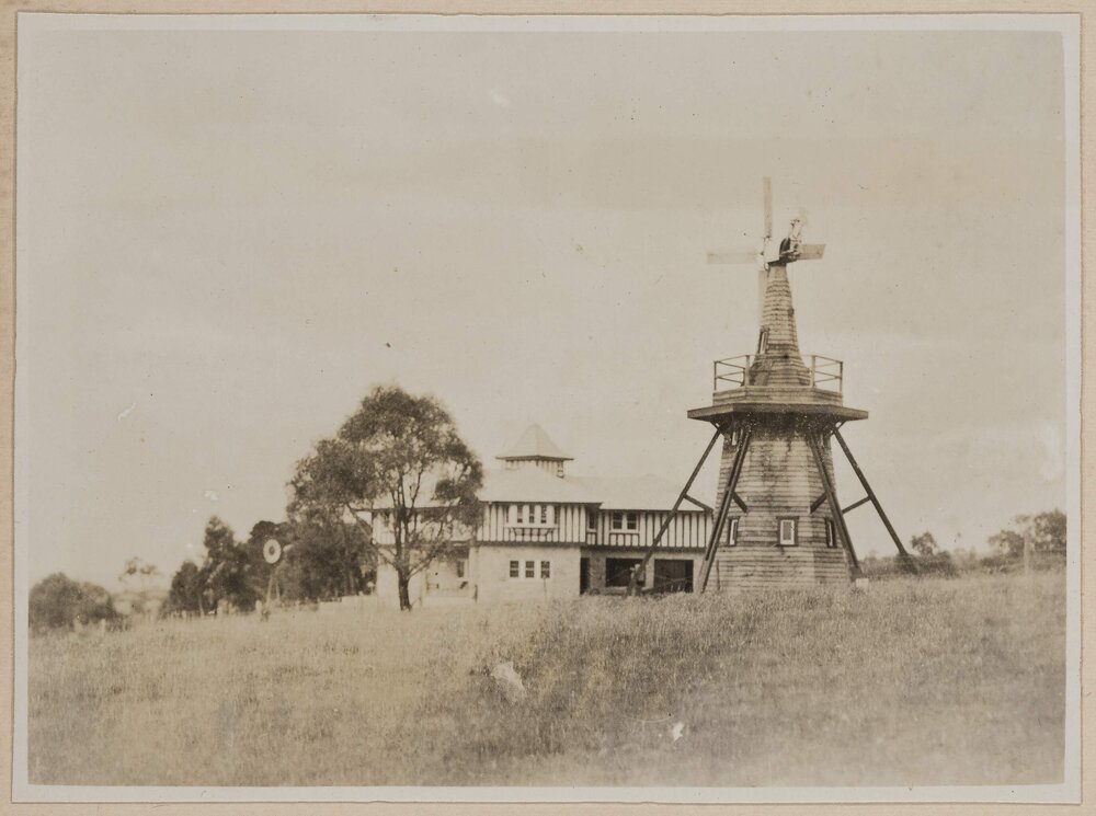 [Timber windmill, Westerfield]
