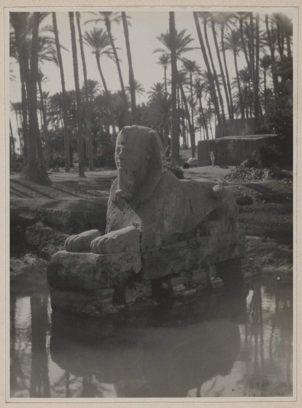 [Sphinx in Memphis, Egypt]