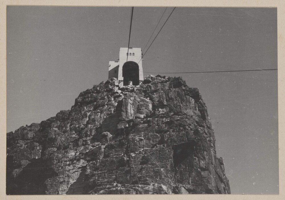 [Upper cable station, Table Mountain Aerial Cableway]