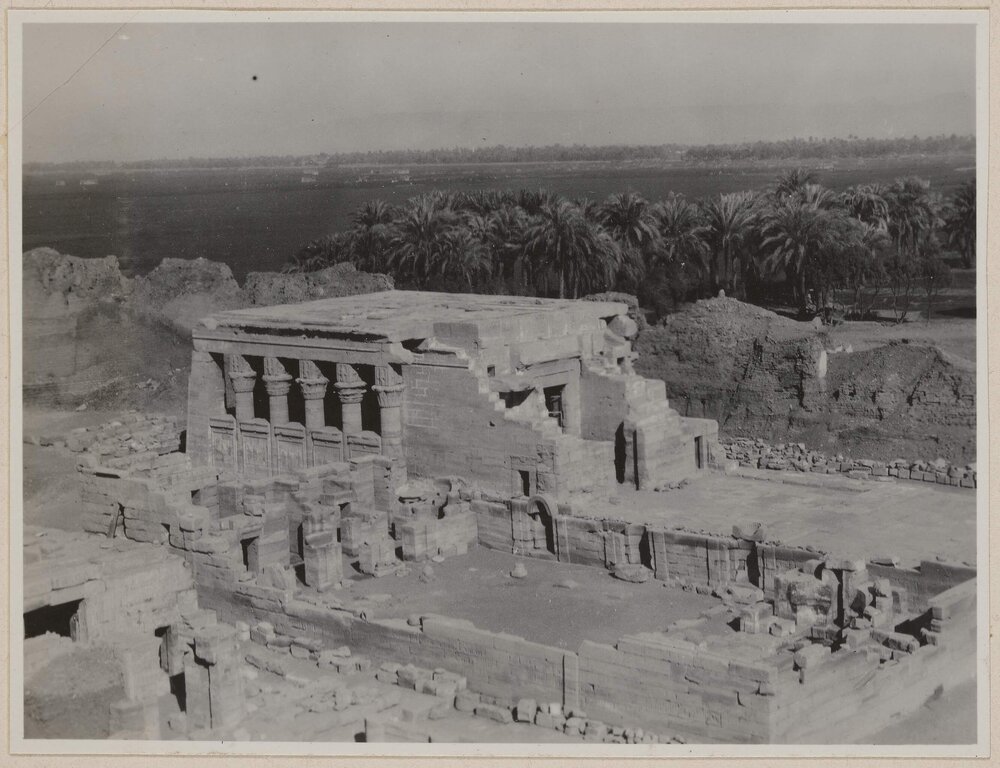 Queen Hathor's temple at Dendera [Egypt]