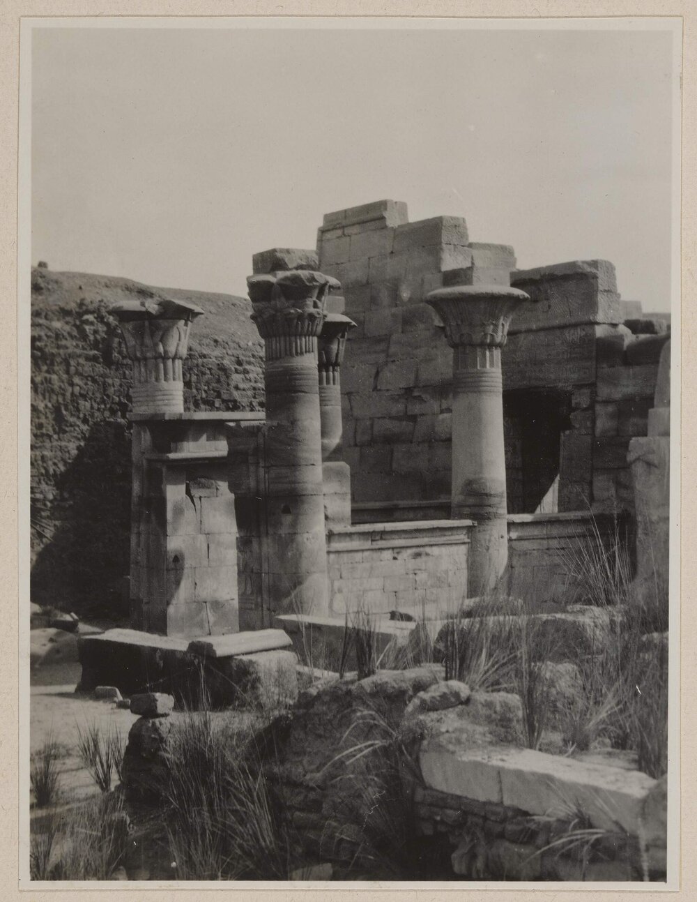 [Columns at Karnak Temple, Egypt]