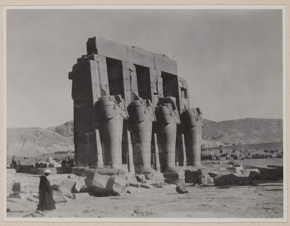 The Ramesseum, Luxor [Egypt]
