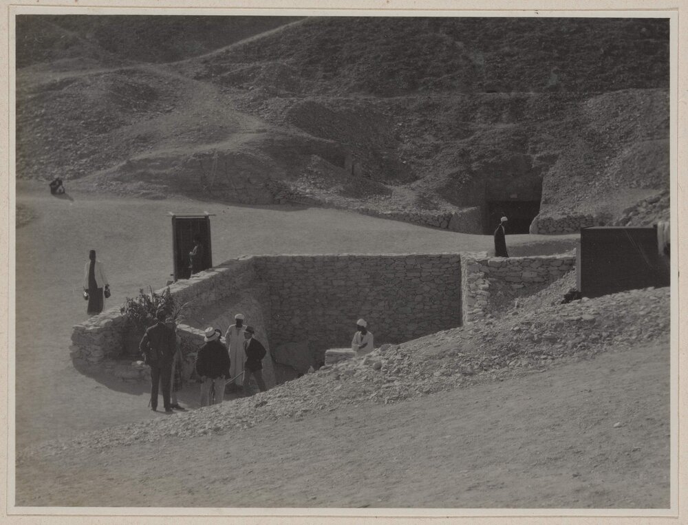 Entrance to Tutankhamen's tomb, Valley of the Kings [Egypt]