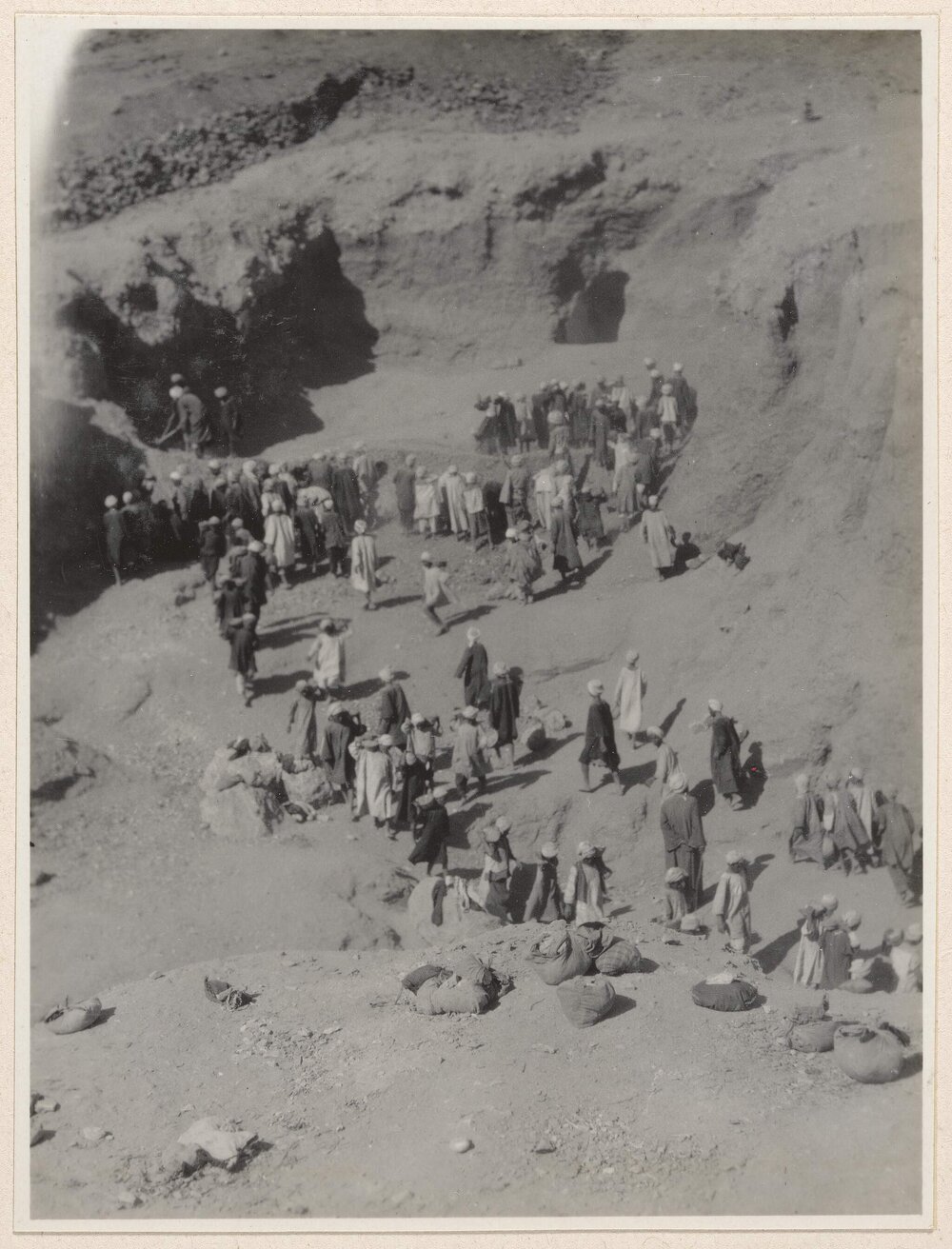 Excavating [Valley of the Kings, Egypt]