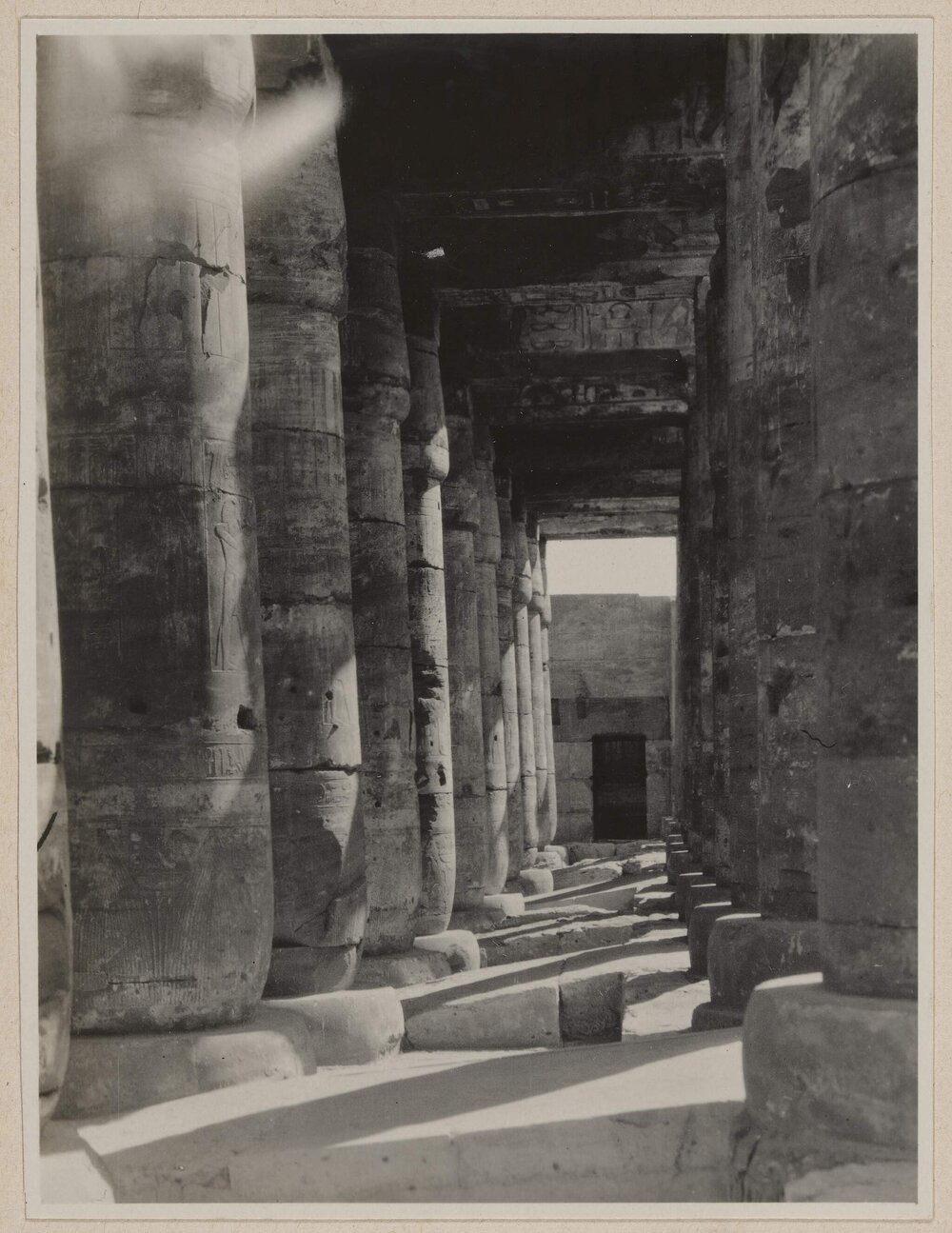 [Temple of Abydos at El-Balyana, Egypt]
