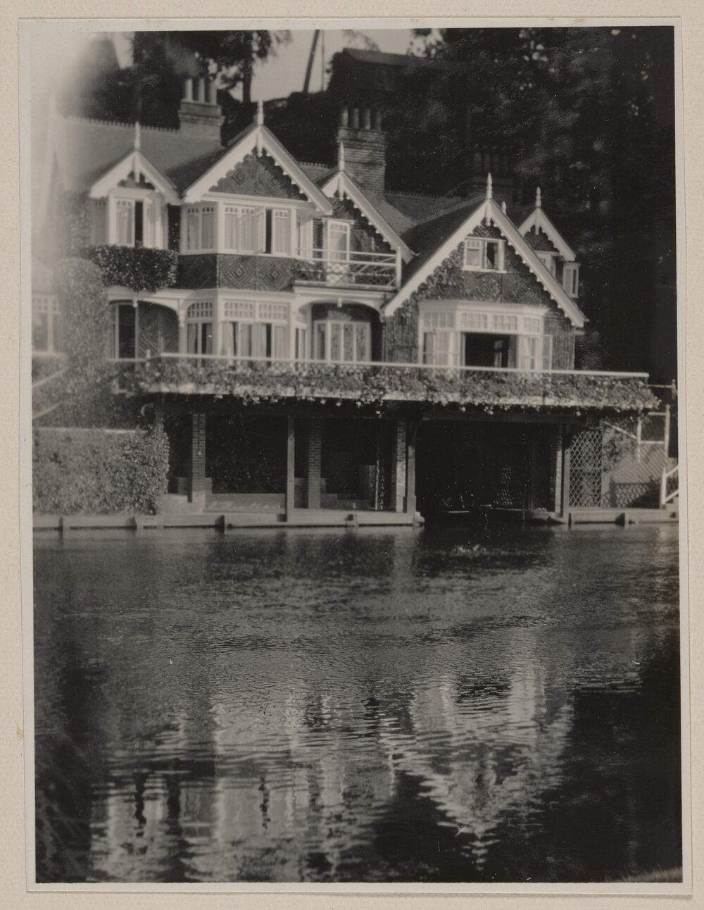 The House from the island [The Islands Estate, Cookham]
