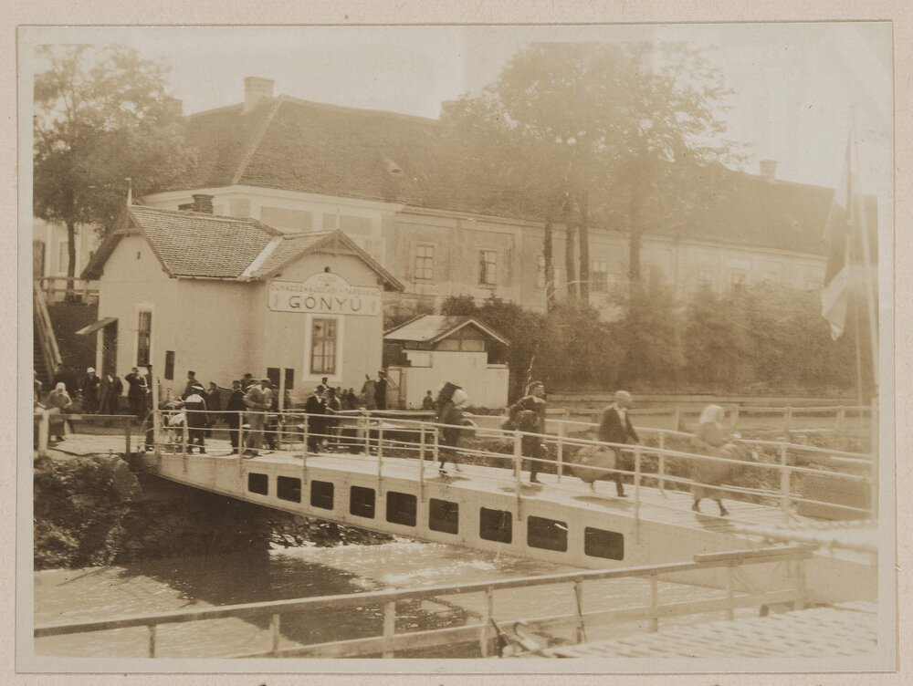 A Danube River Station