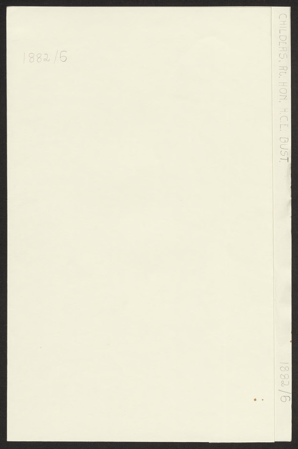 Childers, Rt Hon. H.C.E. : Bust