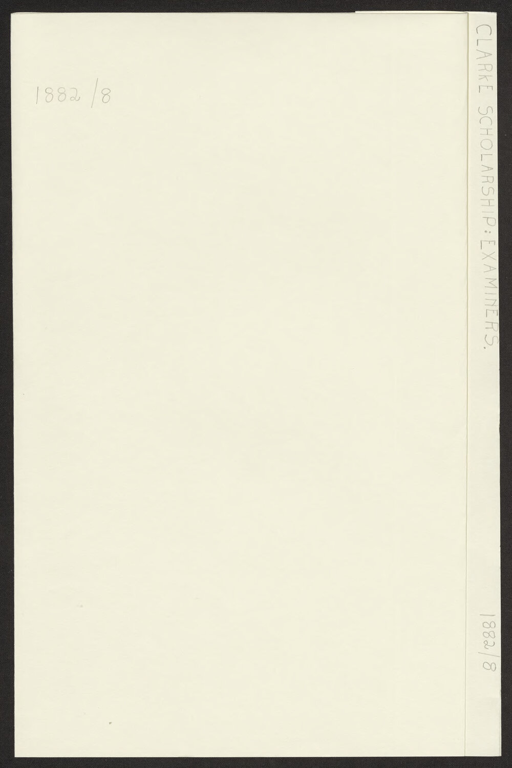 Clarke Scholarship: Examiners