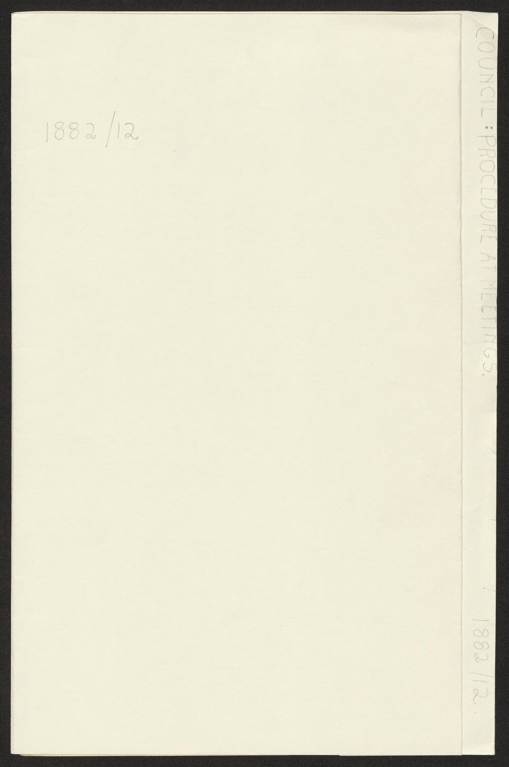 Council: Procedure at Meetings