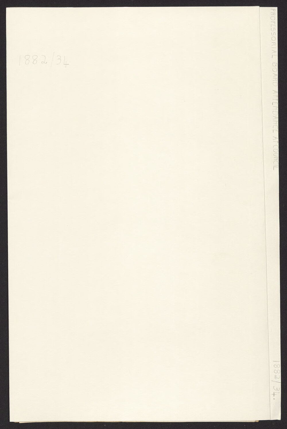 Professorial Board Attendance at Council