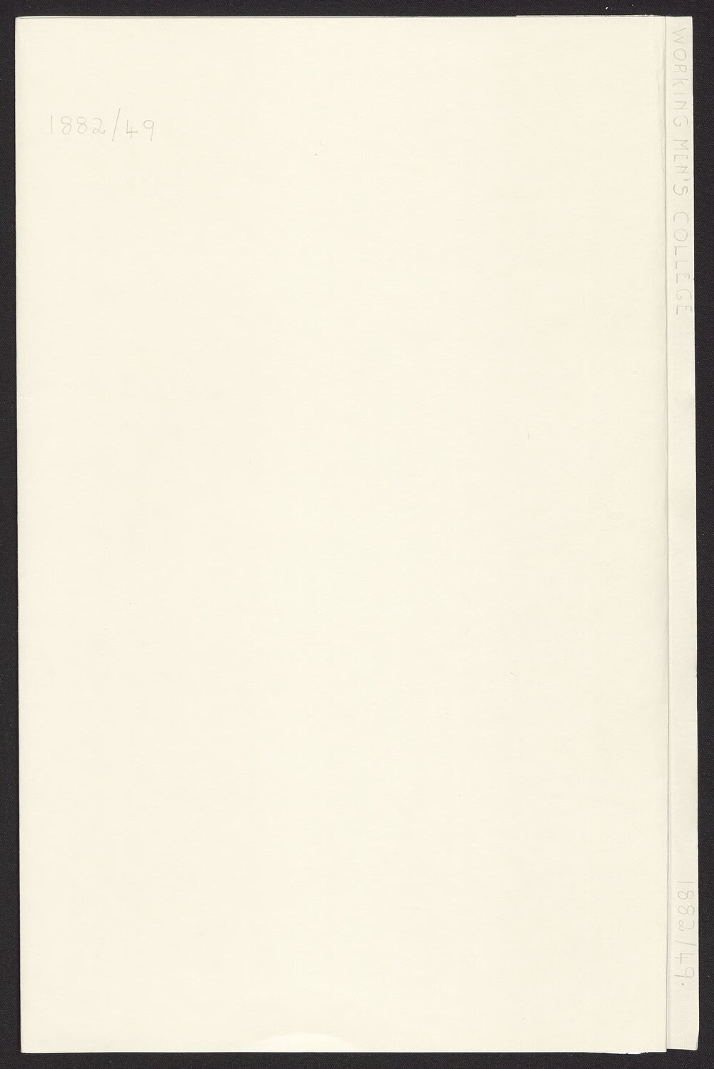 Working Men's College