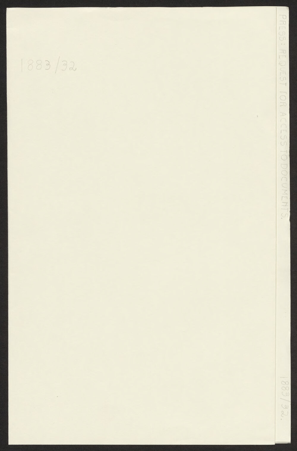 Press: Requests for Access to Documents