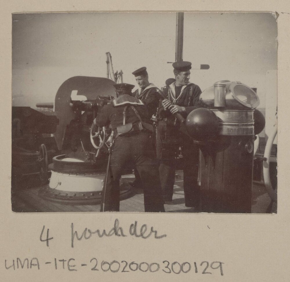 4 pounder H.M.V.S. Cerberus
