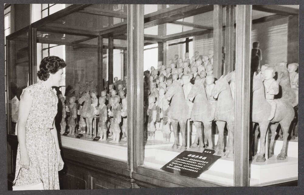 [Tamie Fraser visiting a museum in China]