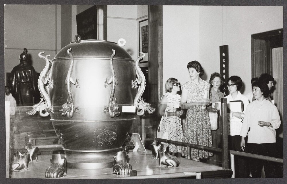 [Tamie Fraser visiting a museum in China]