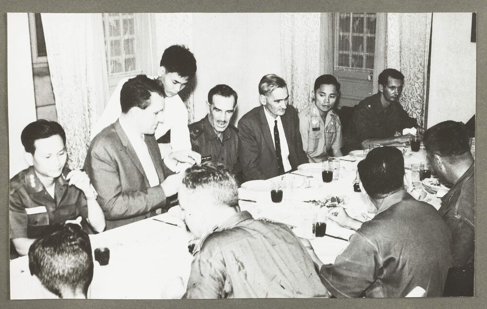 [Malcolm Fraser as Minister for the Army on a visit to Vietnam]