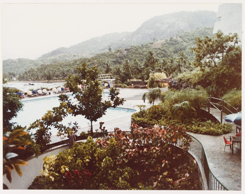 [Hotel in Nigeria or Zambia during Malcom Fraser's visit]