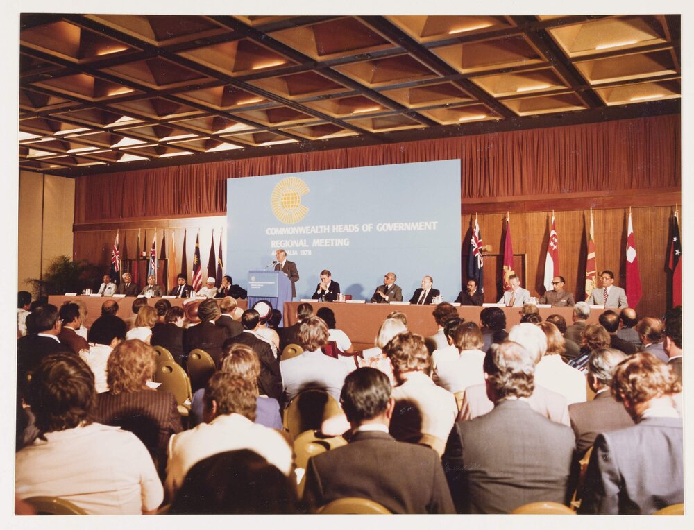 [A speaker at the Commonwealth Heads of Government Regional meeting)