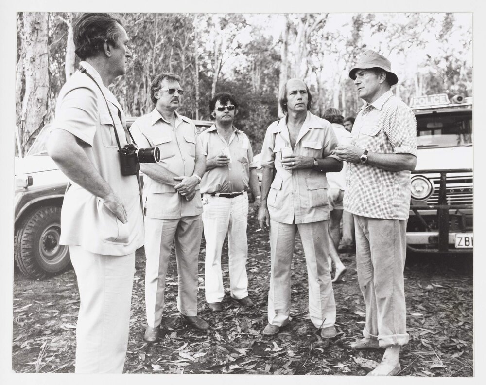 [Malcolm Fraser and others duringa  visit to the Northern Territory]