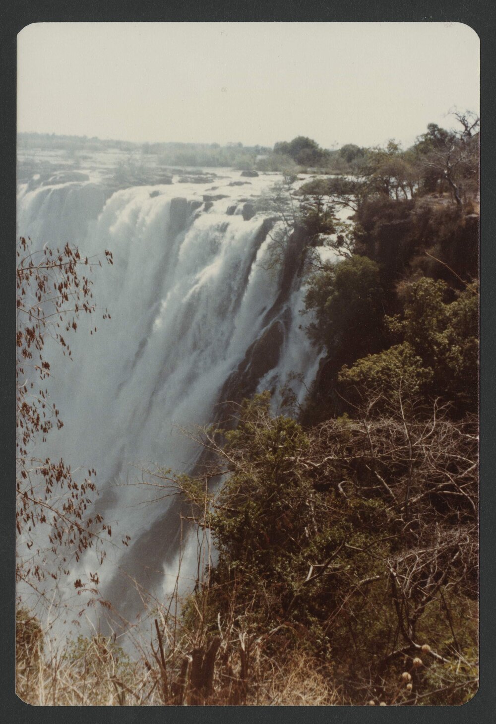[Waterfalls photographed by Malcolm Fraser on a visit to Nigeria]