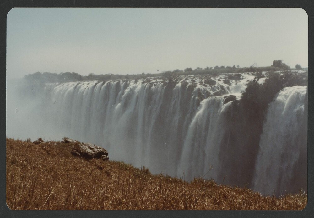 [Waterfalls photographed by Malcolm Fraser on a visit to Nigeria]