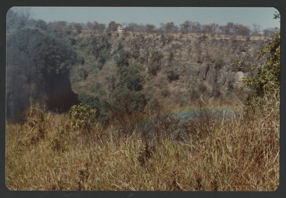 [Bush scene photographed by Malcolm Fraser on a visit to Nigeria]