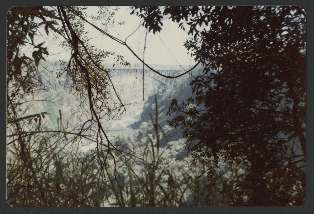 [Bridge photographed by Malcolm Fraser on a visit to Nigeria]