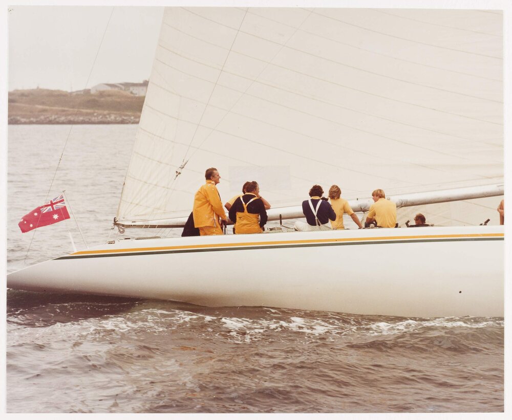 [Malcolm Fraser on the Australian yacht for the America's Cup]