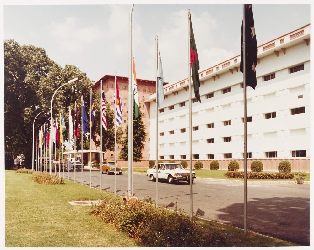 [Venue of the Commonwealth Heads of Government Regional Meeting, Sepember 1980, New Delhi, India]