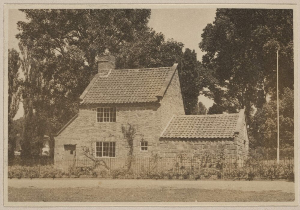 [External front view of Cooks' Cottage Fitzroy Gardens, Melbourne]